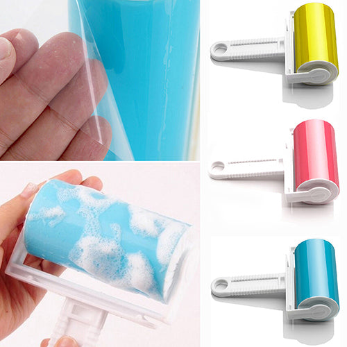 Washable Home Sheet Pet Hair Dust Remover Clothes Cleaning Sticky Lint Roller freeshipping - Etreasurs