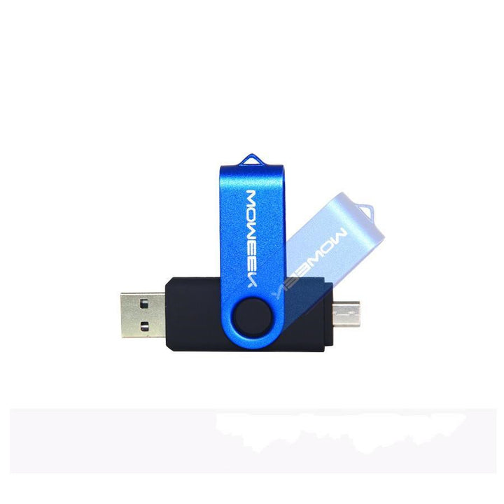 64/128 GB USB Flash Drive Pendrive Fashion Metal OTG USB 2.0 Cle USB GB USB Memory Stick freeshipping - Etreasurs