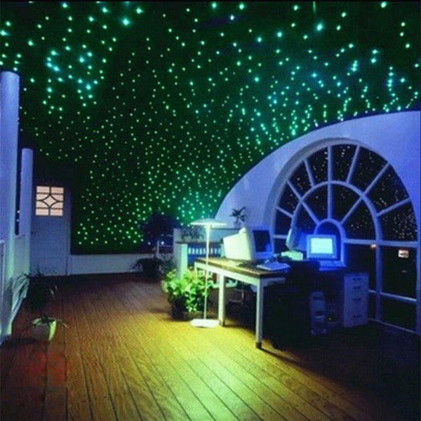 200Pcs 3D Stars Glow In The Dark Luminous Fluorescent Wall Stickers Home Decor freeshipping - Etreasurs