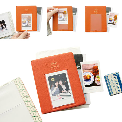 Fashion 64 Pockets Photo Storage Slip-in Card Holder Album Case for Polaroid freeshipping - Etreasurs