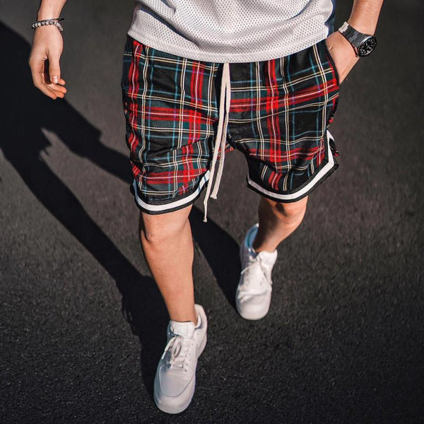 Summer Shorts Men Hip Hop Men Shorts Loose Fitness Bodybuilding Short Pants Streetwear Men's Clothing Beach Casual Men Shorts freeshipping - Etreasurs