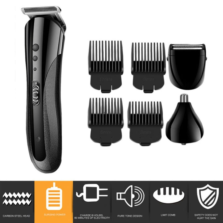 Multifunctional Hair Trimmer Rechargeable Electric Nose Hair Clipper Professional Electric Razor Beard Shaver freeshipping - Etreasurs