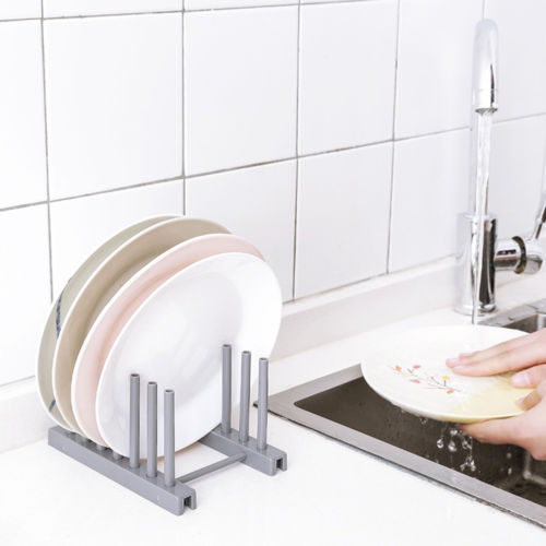 Practical Kitchen Storage Dish Cup Dryer Drying Rack Holder Organizer Plate Dish freeshipping - Etreasurs