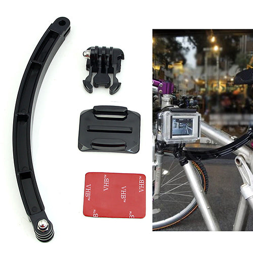 Helmet Extension Arm Curved Adhesive Buckle Basic Mount for GoPro Hero SJ4000 freeshipping - Etreasurs