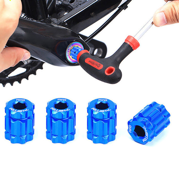 Cycling MTB Road Bike Bicycle Aluminum Alloy Offset Ring Crank Cap Removal Tool freeshipping - Etreasurs