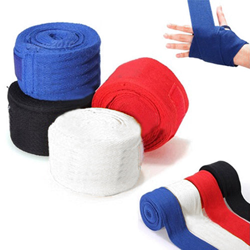 1 Pair 2.5m Boxing Handwraps Bandage Punching Hand Wrap Exercise Training Gloves freeshipping - Etreasurs