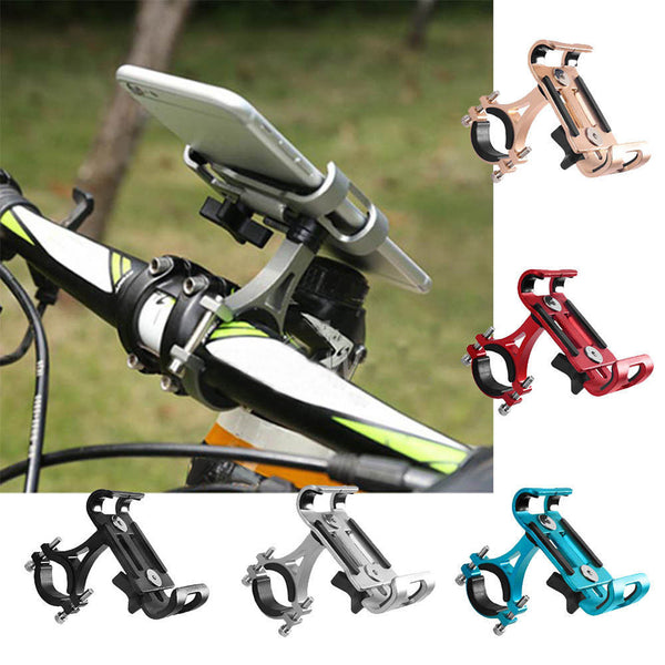 Aluminum Alloy 360° Rotating Bike Bicycle Handlebar Mount Phone Holder Bracket freeshipping - Etreasurs