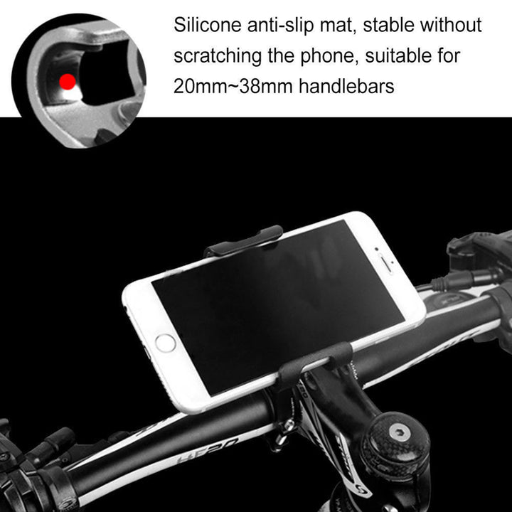 Aluminum Alloy 360° Rotating Bike Bicycle Handlebar Mount Phone Holder Bracket freeshipping - Etreasurs