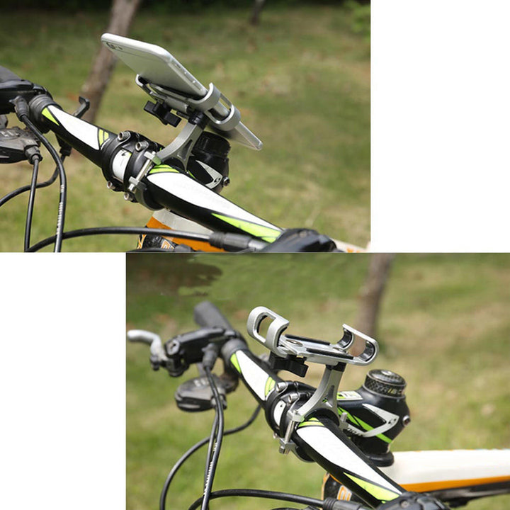 Aluminum Alloy 360° Rotating Bike Bicycle Handlebar Mount Phone Holder Bracket freeshipping - Etreasurs
