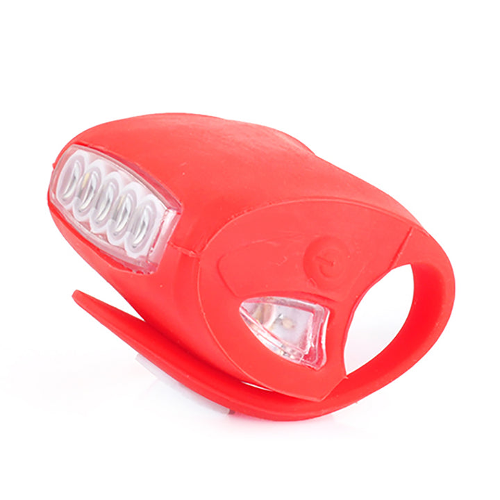 Bike Bicycle Head Front Rear Cycling 7LED Warning Light Silicone Safety Lamp freeshipping - Etreasurs