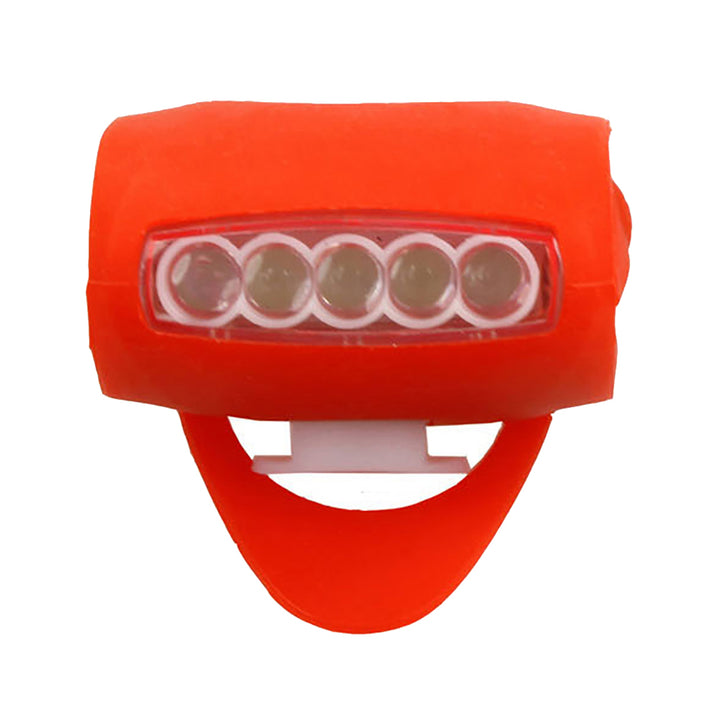 Bike Bicycle Head Front Rear Cycling 7LED Warning Light Silicone Safety Lamp freeshipping - Etreasurs