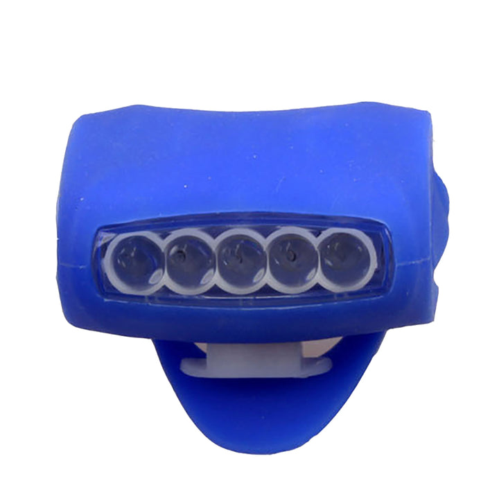 Bike Bicycle Head Front Rear Cycling 7LED Warning Light Silicone Safety Lamp freeshipping - Etreasurs