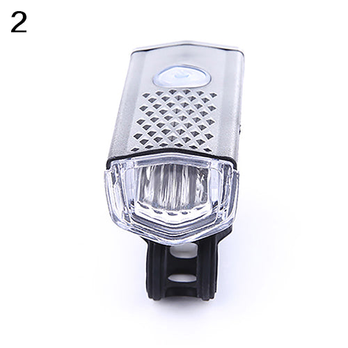 300LM USB Rechargeable Bike Front Head Light 3 Modes Bicycle Cycling LED Lamp freeshipping - Etreasurs