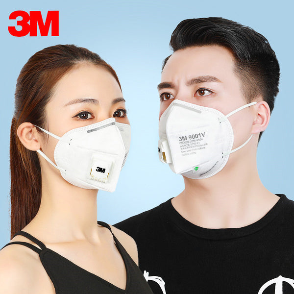 25pcs Anti Pollution Mask PM2.5 Air Dust Face Masks Mouth Cover Dustproof Respirator Safety Mask with Breath Valve for Men Women freeshipping - Etreasurs