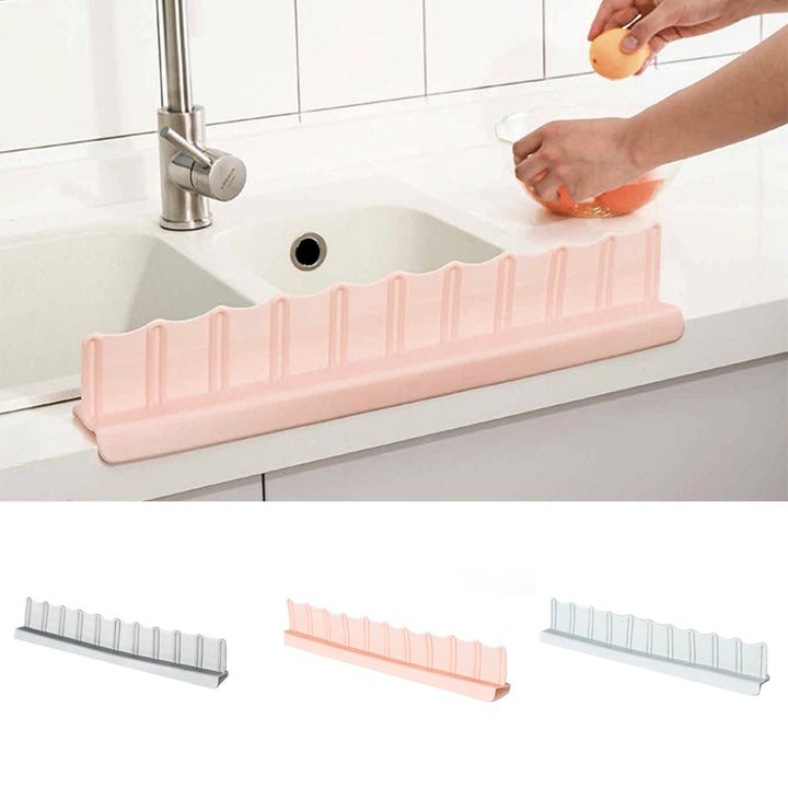 Portable Basin Sink Water Splash Guard Kitchen Bathroom Splashproof Baffle Board freeshipping - Etreasurs