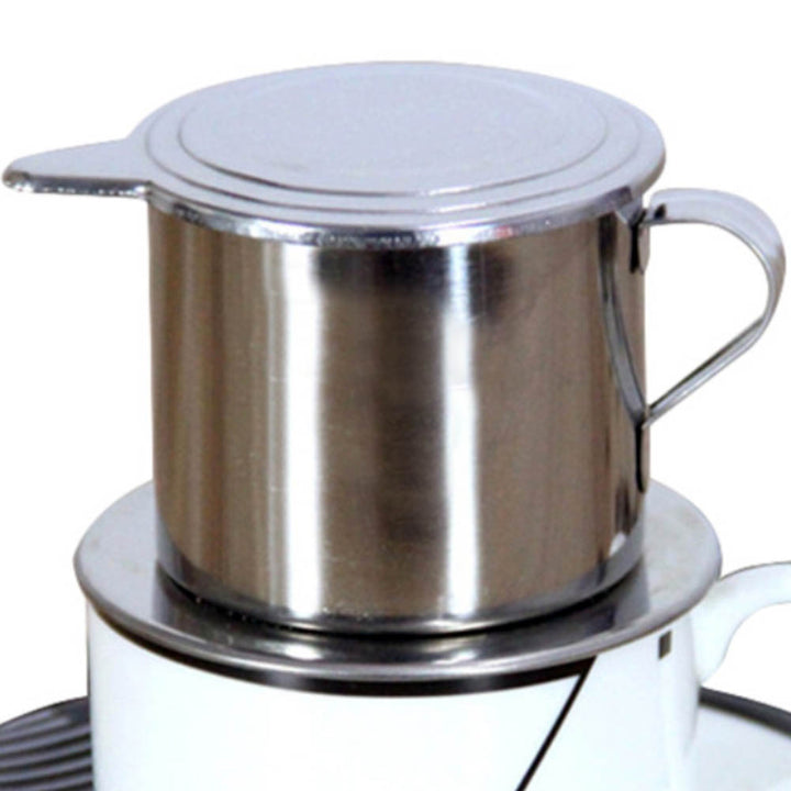 50/100ml Vietnam Style Stainless Steel Coffee Drip Filter Maker Pot Infuse Cup freeshipping - Etreasurs