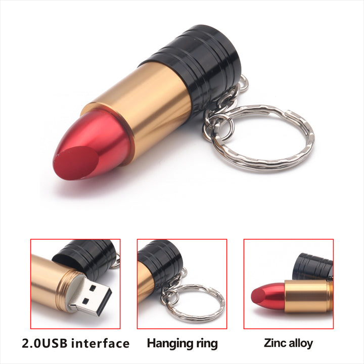 Stylish Lipstick USB Flash Drive Memory Stick U Disk for Computer Notebook freeshipping - Etreasurs