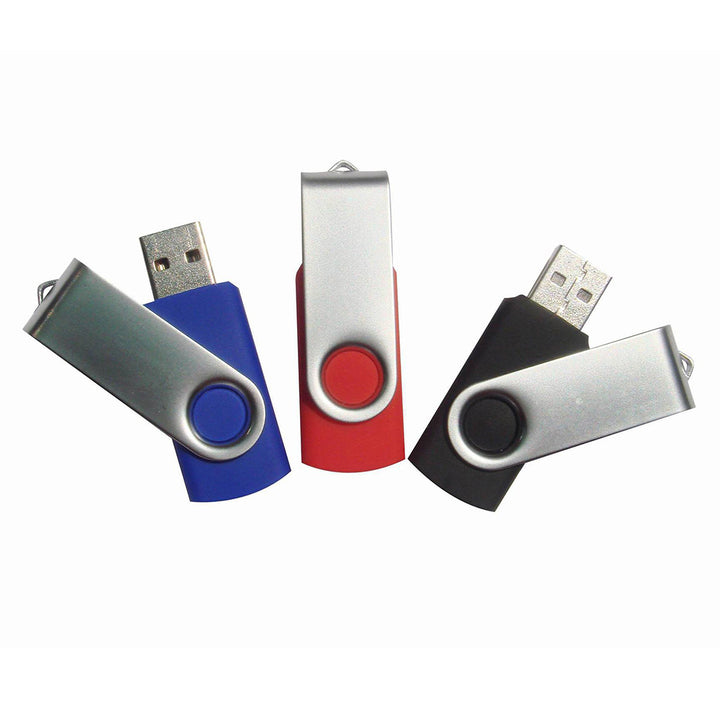 USB 2.0 Flash Memory Stick Pen Drive U Disk Swivel Key 64GB 32GB 16GB 8GB 4GB freeshipping - Etreasurs