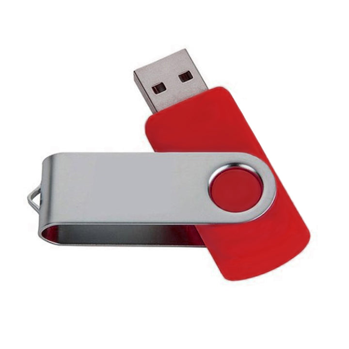 USB 2.0 Flash Memory Stick Pen Drive U Disk Swivel Key 64GB 32GB 16GB 8GB 4GB freeshipping - Etreasurs