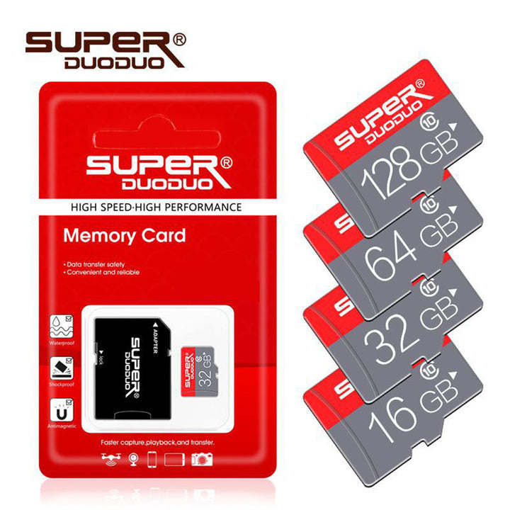 Superduoduo High Speed C10 TF/Micro SD Memory Card for Camera Speaker Car freeshipping - Etreasurs