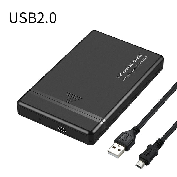 Portable 2.5 inch USB 2.0/3.0/3.1 Type-C Hard Drive Enclosure External HDD Case freeshipping - Etreasurs