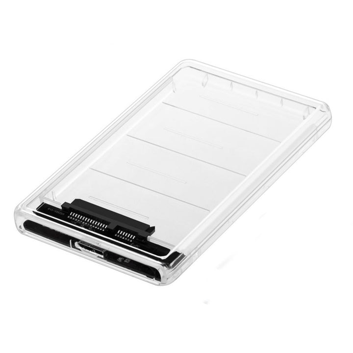 Transparent 2.5 Inch SATA to USB3.0 Mobile HDD SSD Case Box External Enclosure freeshipping - Etreasurs