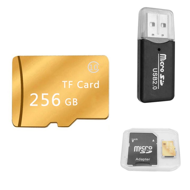 Waterproof 256GB High Speed Micro SD TF Memory Card with Reader Storage Box freeshipping - Etreasurs