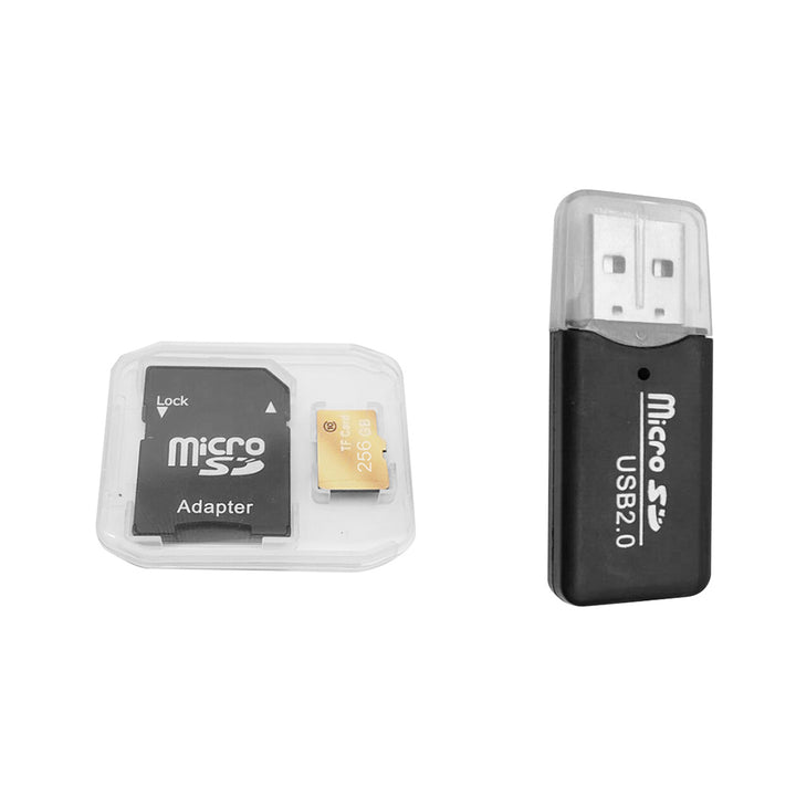 Waterproof 256GB High Speed Micro SD TF Memory Card with Reader Storage Box freeshipping - Etreasurs