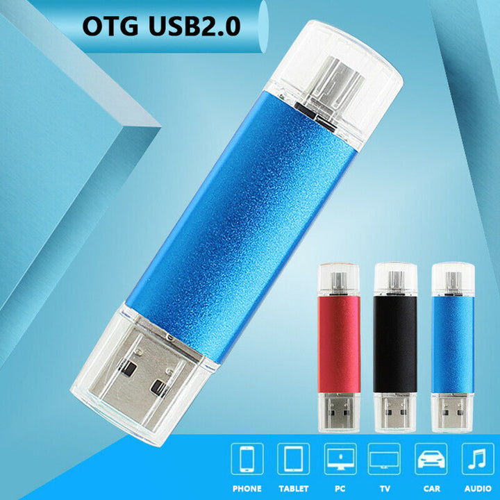1/2TB Portable 2 in 1 OTG USB 2.0 Memory Stick Flash Drive for Android Phone freeshipping - Etreasurs