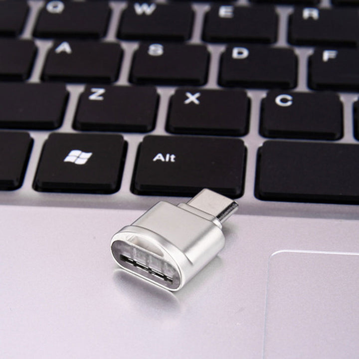 High Speed Portable Mini USB 3.1 Type-C Micro SD SDHC TF Memory Card Reader freeshipping - Etreasurs