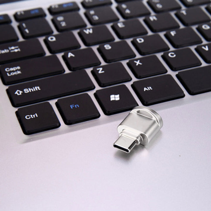High Speed Portable Mini USB 3.1 Type-C Micro SD SDHC TF Memory Card Reader freeshipping - Etreasurs