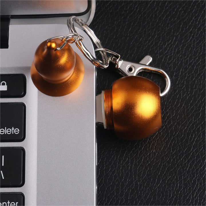 Creative Gourd Shape High Speed USB Flash Memory Stick U Disk with Keychain freeshipping - Etreasurs