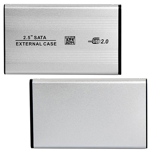 Portable USB 2.0 SATA Enclosure External Case for Notebook Laptop Hard Disk freeshipping - Etreasurs