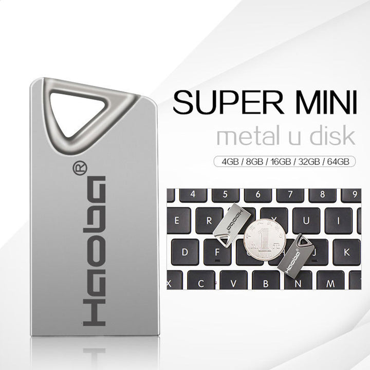 4/8/16/32/64GB Super Mini Metal USB 3.0 Flash Drive Portable PC Laptop U Disk freeshipping - Etreasurs