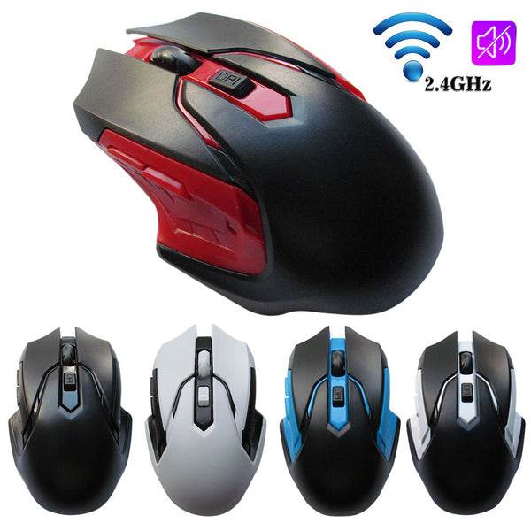 Universal 800/1200/1600DPI 2.4GHz Wireless Gaming Mouse for Computer PC Laptop freeshipping - Etreasurs