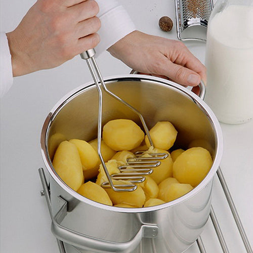 Potato Ricers Press Stainless Steel Carrot Masher Cooking Tool Manual Kitchen Gadget freeshipping - Etreasurs