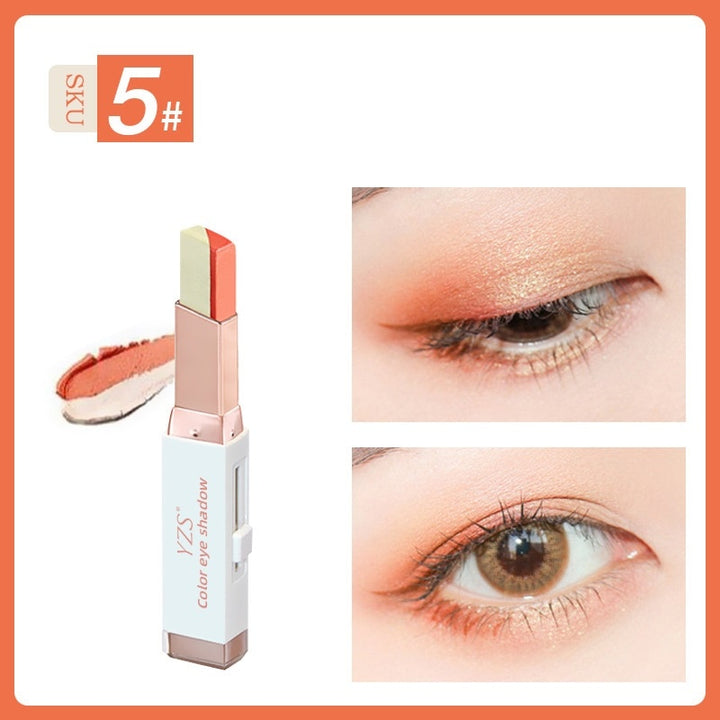 Cosmetics Two Tone Eyeshadow Bar Makeup Eyeshadow Stick freeshipping - Etreasurs