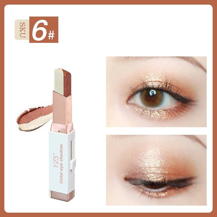 Cosmetics Two Tone Eyeshadow Bar Makeup Eyeshadow Stick freeshipping - Etreasurs