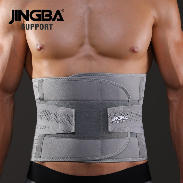 JINGBA SUPPORT fitness sports waist back support belts sweat belt trainer trimmer musculation abdominale Sports Safety factory freeshipping - Etreasurs