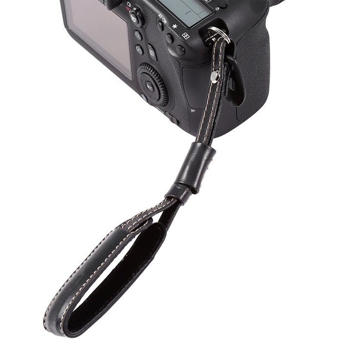 19cm PU Leather Camera Hand Strap For Nikon Fuji For Sony DSLR SLR Camera Wrist Strap freeshipping - Etreasurs