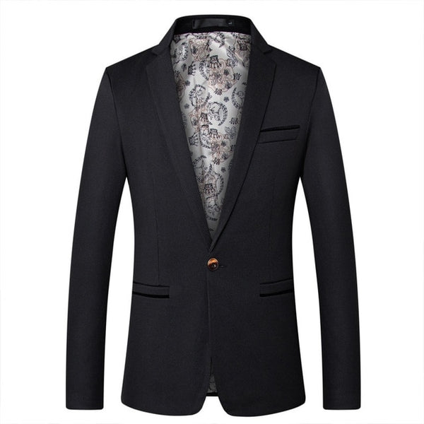 British's Style Casual Slim Fit Suit Jacket Male Blazers Men Coat Terno Masculino Plus Size 5XL freeshipping - Etreasurs