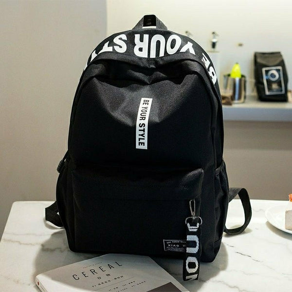 2020 new school bag men and women Korean version of the original high school high school students backpack fashion trend campus shoulder bag