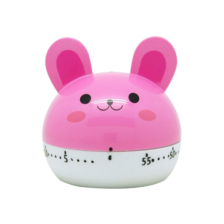 Cartoon Rabbit/Frog/Rabbit/Bear Cooking Kitchen Timer Countdown Mechanical Alarm freeshipping - Etreasurs