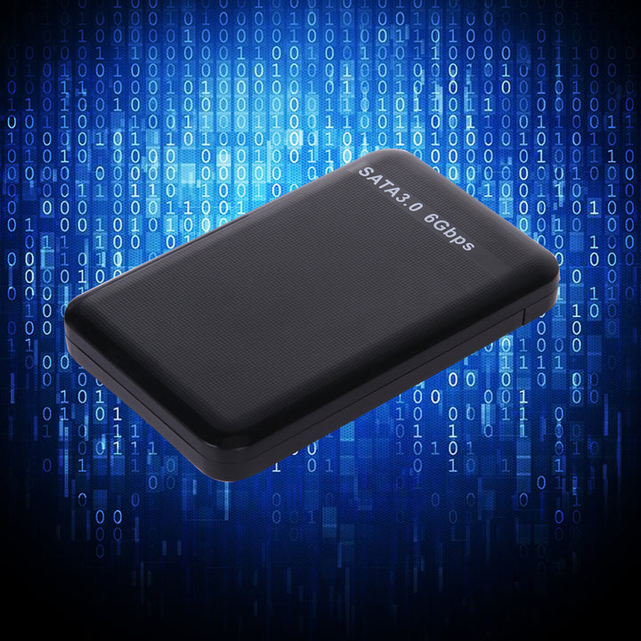 2.5inch USB/SATA3.0 HDD Hard Disk Drive External Enclosure Case 6 Gbps 3TB UASP freeshipping - Etreasurs