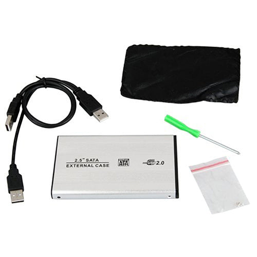 Portable USB 2.0 SATA Enclosure External Case for Notebook Laptop Hard Disk freeshipping - Etreasurs