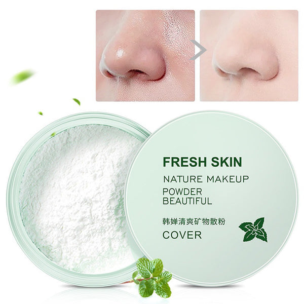 Refreshing Cosmetic Translucent Foundation Finishing Loose Powder Face Makeup freeshipping - Etreasurs