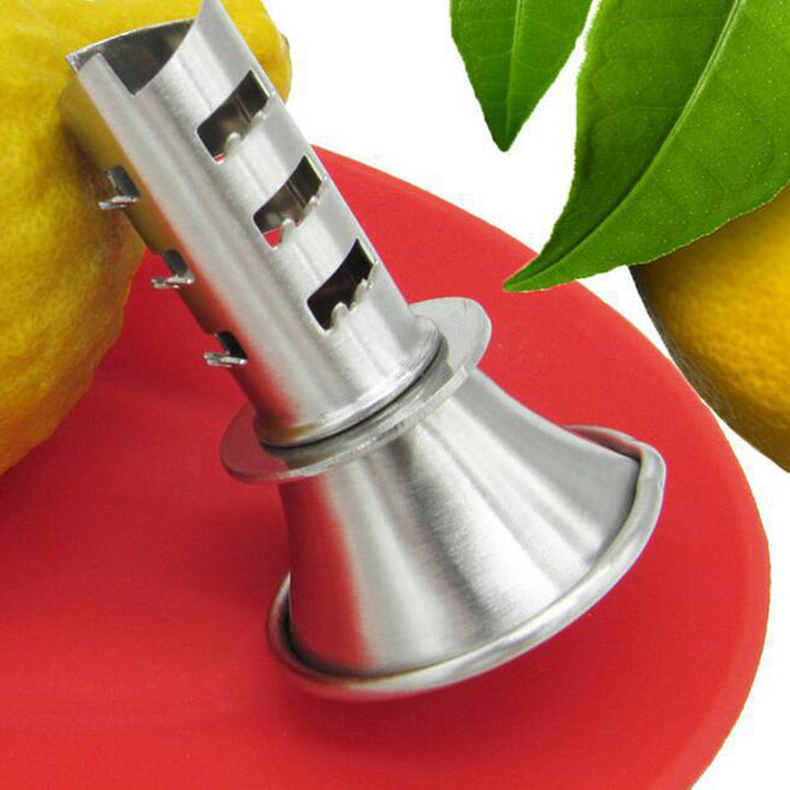 Manual Stainless Steel Lemon Drilling Tool Kitchen Small Fruit Squeeze Juicer freeshipping - Etreasurs