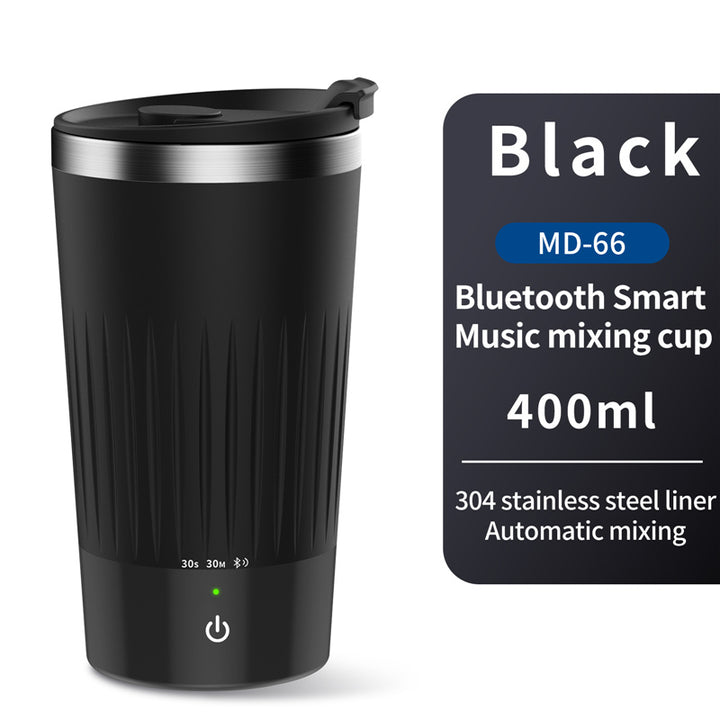 55 Degree Constant Temperature Automatic Stirring Cup Shaker Cup USB Charging Dynamic Magnetic Energy Cup Bluetooth Music Cup freeshipping - Etreasurs