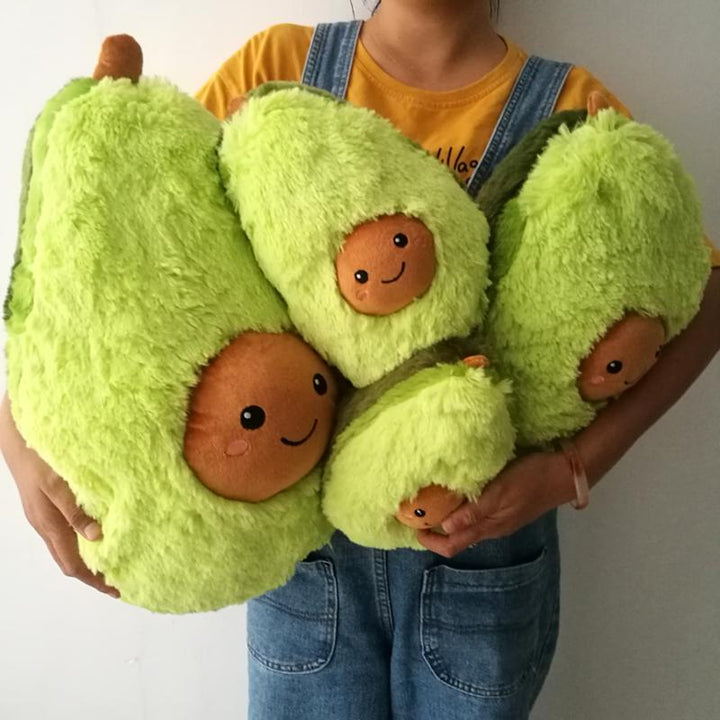 Avocado Fruits Plush Plant Toys Kawaii Cartoon Cute Stuffed Doll Cushion Boys Girls Anti Stress Cushion Pillow freeshipping - Etreasurs