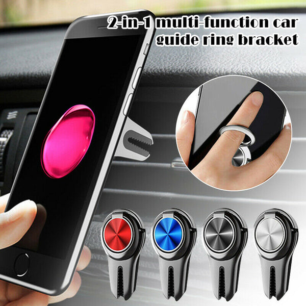 Multipurpose Mobile Phone Bracket Car Vent Holder Stand Universal 360 Degree Rotation for iPhone Sumsung Huawei freeshipping - Etreasurs